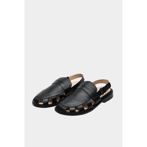 NEW CORDERA women's slingback loafer in black